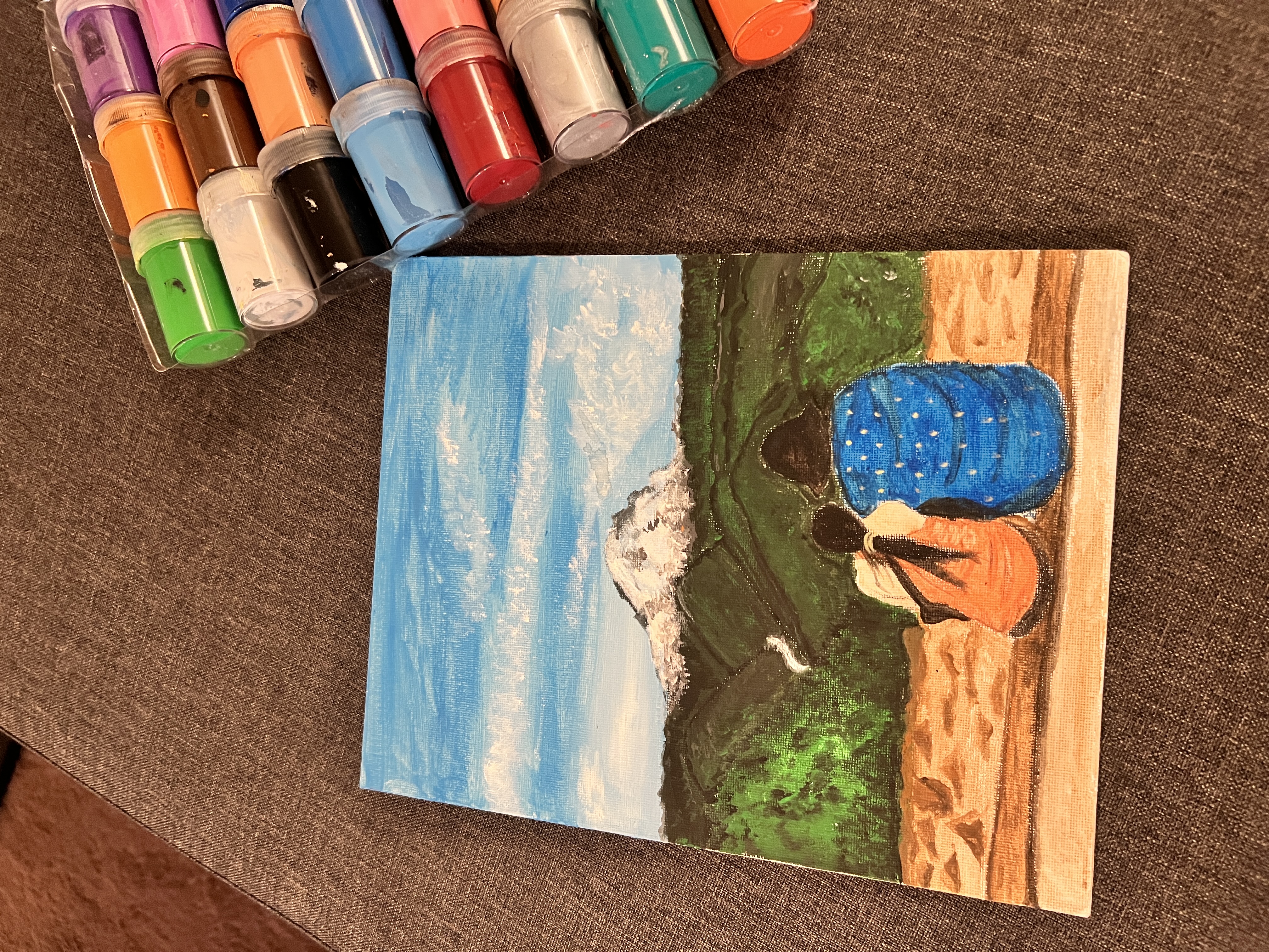 Rainier Together painting